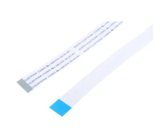 63-7816-28　Wurth Elektronik 6876 FFC Jumper Cable, 0.5mm Pitch, 18 Way, 200mm Cable Length, 500 mA, 60 V ac　687618200002