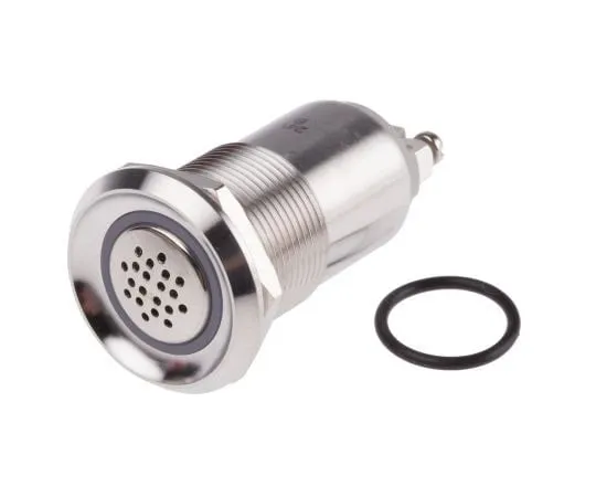 63-8053-64　Panel Mount Buzzer, 24 V dc, 75dB at 1 Metre　877-1848