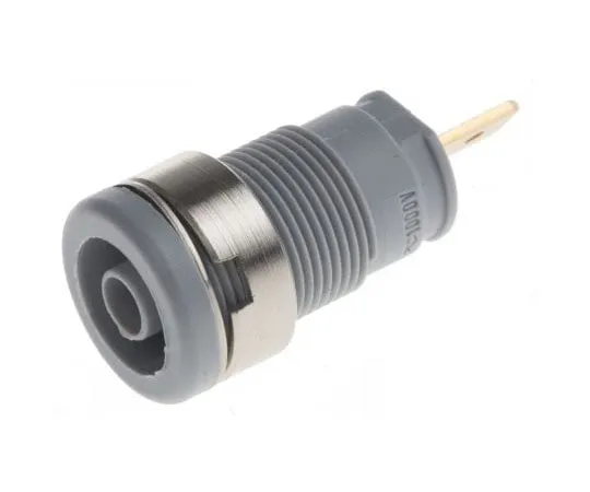 63-7979-80　Grey Female Banana Plug Tab 1000V ac/dc　972355106