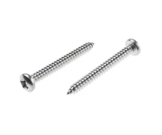 63-7997-39　RS Pro Plain Stainless Steel Self Tapping Screw N°8 x 1.1/2in Long 38mm Long　797-6131