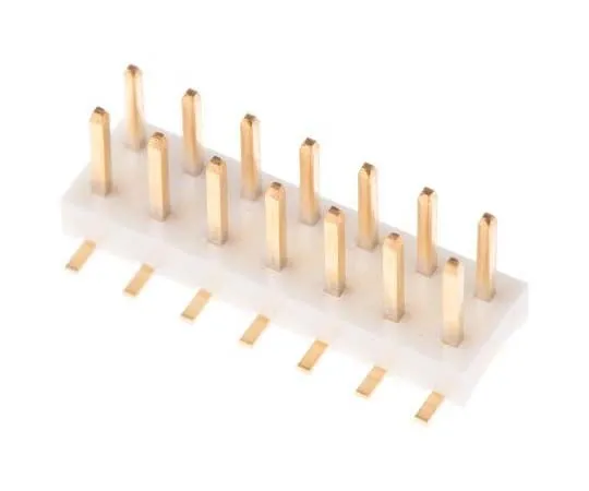 63-7818-85　Hirose A3A, 14 Way, 2 Row, Straight Pin Header　A3A-14PA-2SV(71)