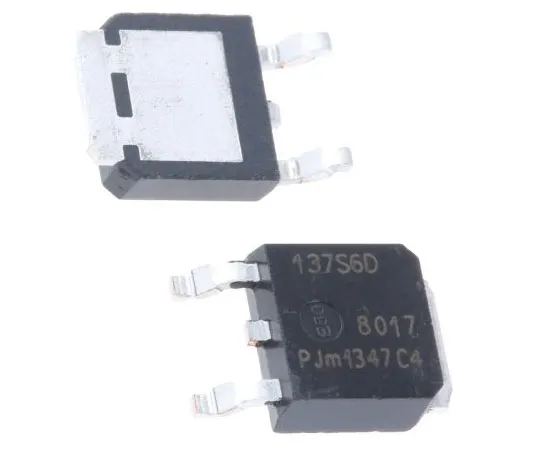 63-7989-90　BT137S-600D 8A, 600V, TRIAC, Gate Trigger 1V 5mA, 3-pin, Surface Mount, DPAK (TO-252) WeEn Semiconductors Co., Ltd　BT137S-600D,118