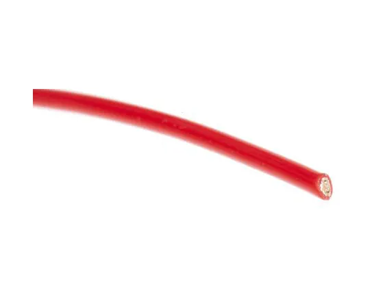 63-8038-30　RS PRO PTFE Equipment Wire 0.6 mm² CSA, Red 100m Reel　841-7443