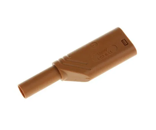 63-7979-73　Brown Male Banana Plug Screw 1000V ac/dc　934099105