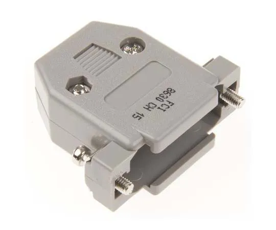 63-7783-96　Amphenol FCI 8630CH Series Thermoplastic D-sub Connector Backshell, 15 Way　8630CH15M3LF
