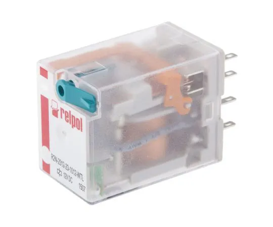 63-8006-68　RelpolR2N DPDT Non-Latching Relay Plug In, 12V dc Coil, 12A　R2N-2012-23-1012-WTL