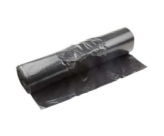 63-7959-05　50 x Black Plastic Bin Bag, 200 Gauge　771-6563
