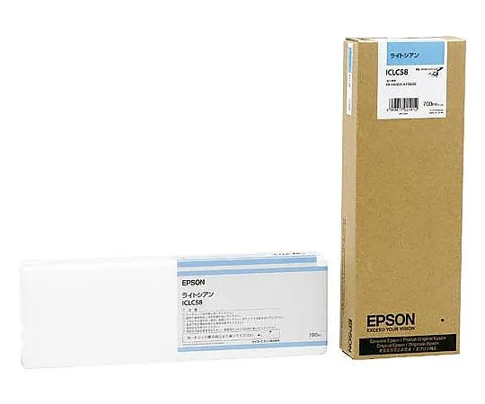 61-0514-17　［Discontinued］Epson Genuine Ink Cartridge (Light Cyan)　ICLC58
