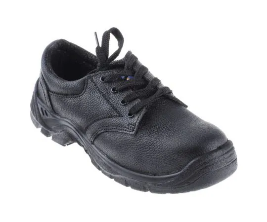 63-7986-01　RS PRO Black Steel Toe Men Safety Shoes, UK 7, US 8　790-4019