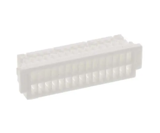 63-7801-23　JST SHD Female Connector Housing, 1mm Pitch, 30 Way, 2 Row Right Angle, Straight　SHDR-30V-S-B