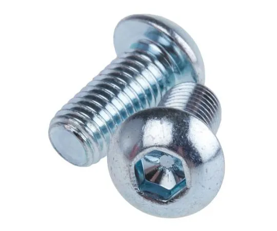 63-8028-44　RS PRO M12 x 25mm Hex Socket Button Screw Bright Zinc Plated Steel　822-9243
