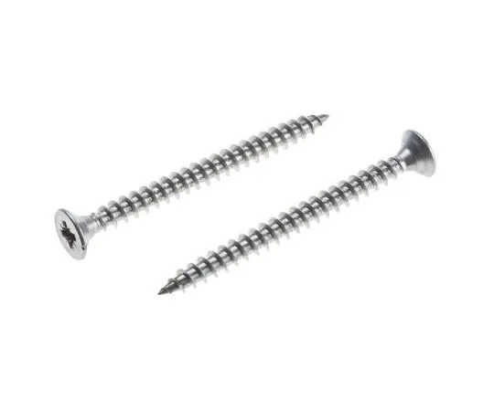 63-7997-69　Pozidriv Countersunk Stainless Steel Wood Screw, A2 304, 6mm Thread, 70mm Length　797-6248