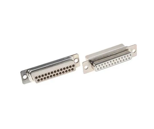 63-7755-89　MH Connectors MHD Series 2.77mm Pitch Straight Crimp D-Sub Connector Housing, Socket, 25 Pin　DBC25SS-NW