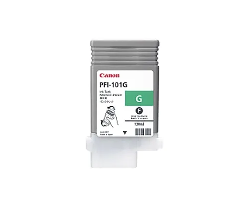 61-0515-74　［Discontinued］Canon Genuine Ink Cartridge PFI-101G (Green)　0890B001