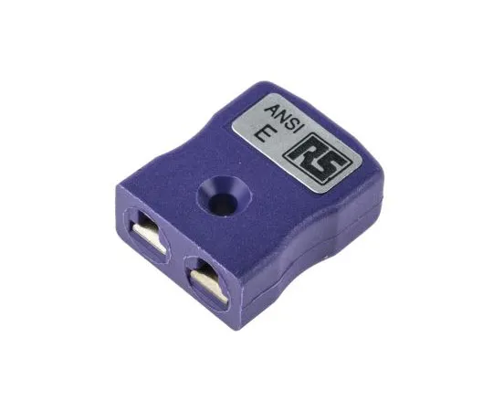 63-7954-62　RS PRO ANSI Miniature Quick Wire Socket Connector for *** with Type E Thermocouple Type E, Miniature　769-1161