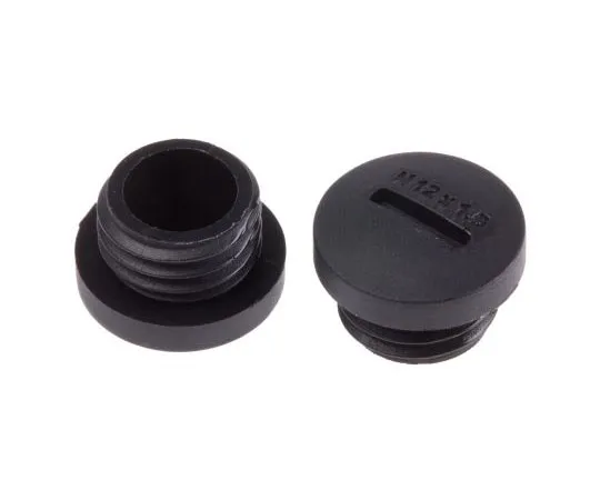 63-8047-25　RS PRO M12 x 1.5 Blanking Plug, Nylon 66, 11.7mm, Threaded　865-9745