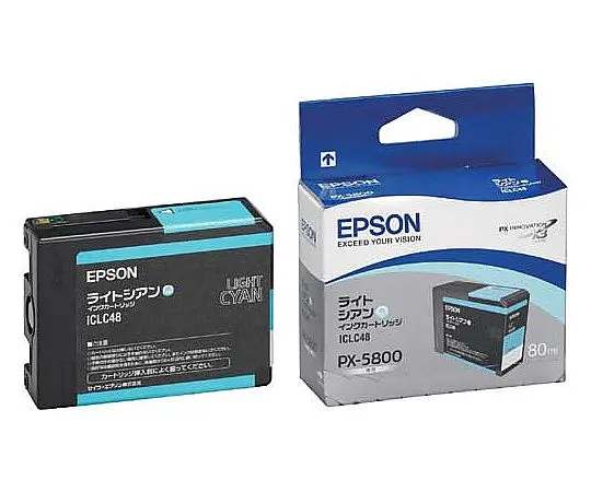 61-0512-75　［Discontinued］Epson Genuine Ink Cartridge Light Cyan　ICLC48