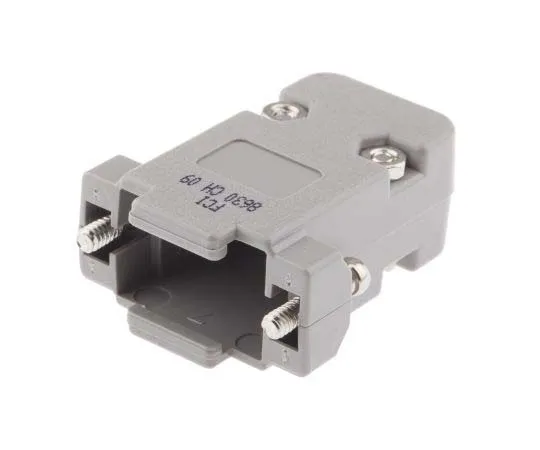 63-7783-85　Amphenol FCI 8630CH Series Thermoplastic D-sub Connector Backshell, 9 Way　8630CH09UNCLF