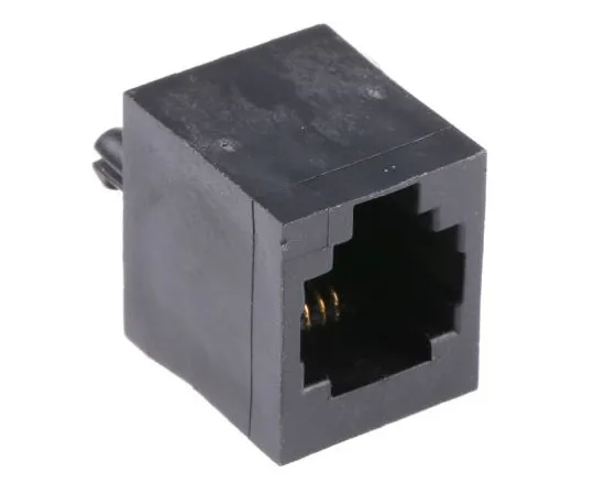 63-8011-70　MH Connectors 6P4C Straight Through Hole Female Modular Socket UTP RJ12 Connector　MHRJJ64NFV