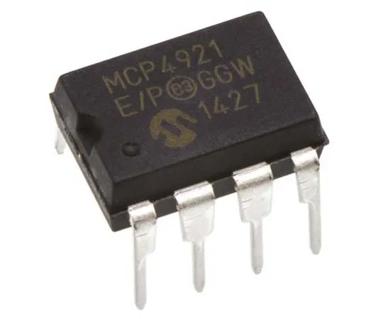 63-7779-85　Microchip Serial DAC, 8-Pin PDIP　MCP4921-E/P
