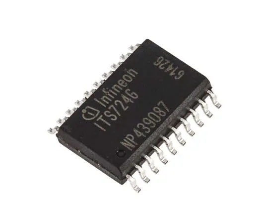63-7803-26　Infineon ITS724GFUMA1, Quad-Channel Intelligent Power Switch, High Side, 7.3A, 5.5 → 40V 20-Pin, SOIC　ITS724GFUMA1