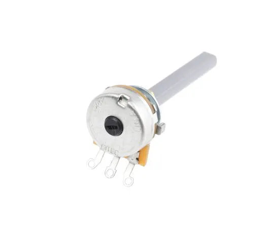 63-8009-98　TE Connectivity 1 Gang Rotary Carbon Potentiometer with a 6.35 mm Dia. Shaft, 22kΩ, ±20%, 0.4W, Linear 23ESA223MMF50NF　23ESA223MMF50NF