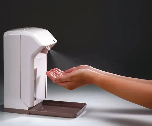 8-8634-01　［Discontinued］Automatic Hand Disinfecting Apparatus 142 x 143 x 255mm　MAD-101