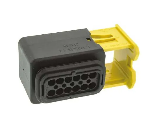 63-7753-06　TE Connectivity HDSCS Series, 2 Row 12 Way Cable Mount Socket Automotive wire connector　1-1703639-1