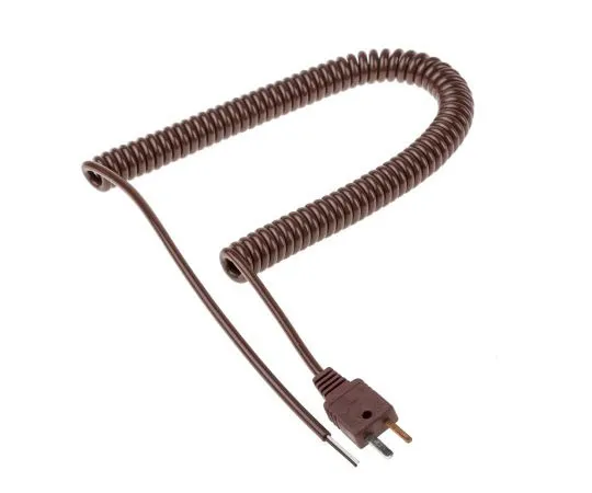 63-8032-94　Thermocouple & Extension Wire Type T, -25 → +125 °C Polyurethane Sheath 2m　827-6050