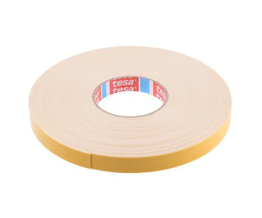 63-7953-33　Tesa Tesa 4957 White Foam Tape, 19mm x 25m, 1mm Thick　tesa 4957 25m x 19mm