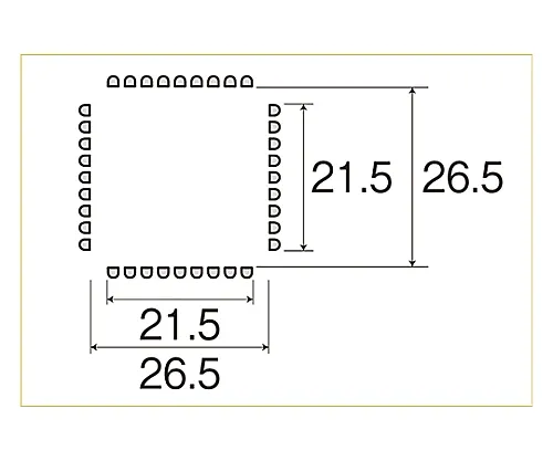 61-0484-57　［Discontinued］Replacement Nozzle HS-631, for Hot Air SMD Removing Machine　HS-631