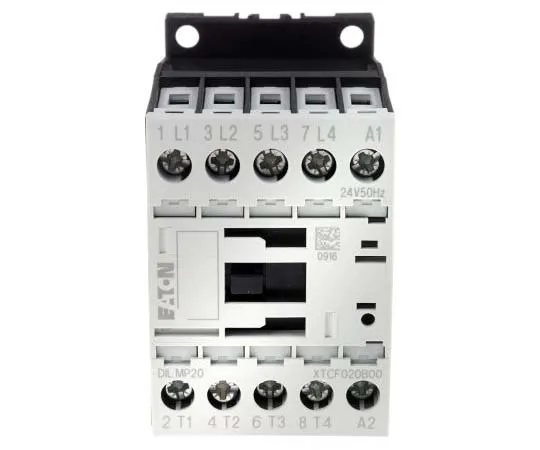 63-7789-52　Eaton 4 Pole Contactor, 20 A, 24 V ac Coil, xStart, 4NO, 5.5 kW　276957 & DILMP20(24V50HZ)
