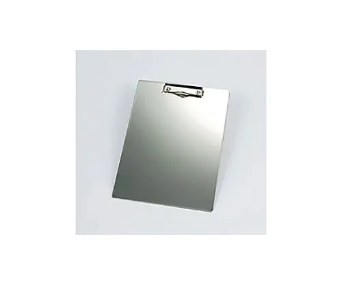 61-3807-76　［Discontinued］Stainless Steel Clipboard (For A4 Size)　CB-A4SS