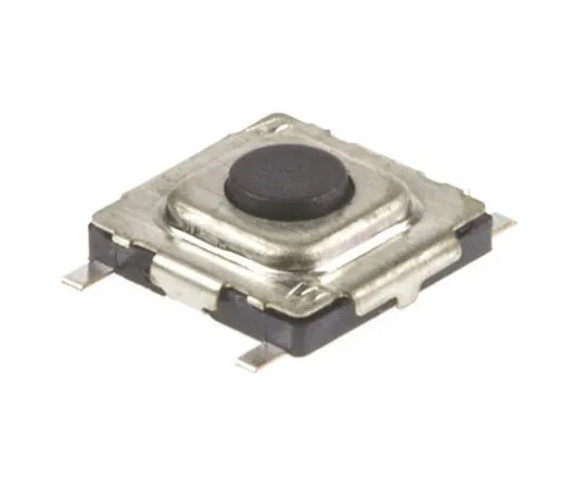63-7974-80　Black Tactile Switch, Single Pole Single Throw (SPST) 20 mA 0.3mm Surface Mount　431181015816