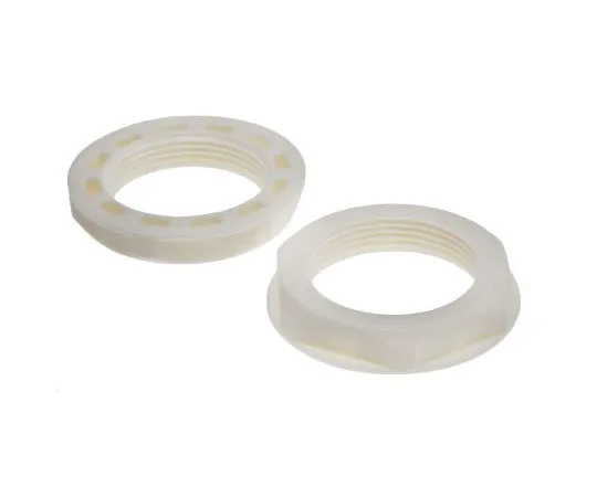 63-8029-29　RS PRO White Nylon 66 Cable Gland Locknut, M32 Thread, IP68　822-9827