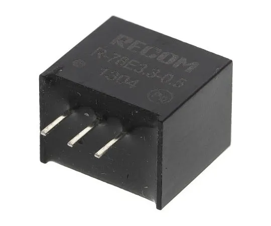 63-7967-13　Recom Switching Regulator, 15 → 28V dc Input, 12V dc Output, 500mA　R-78E12-0.5
