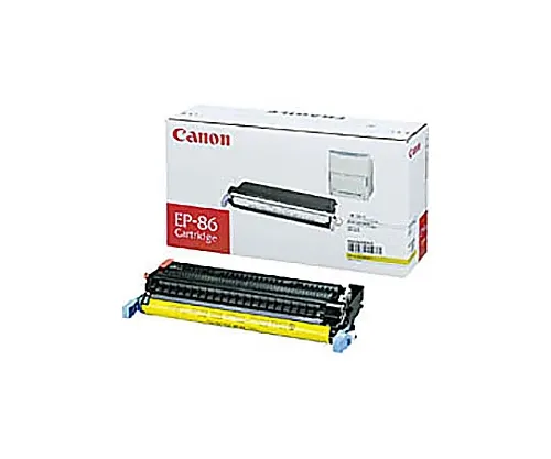 61-0506-67　［Discontinued］Canon Genuine Toner Cartridge EP-86Y (Yellow)　6827A005