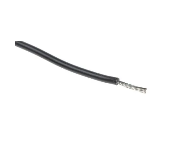 63-8050-44　RS PRO Black Hook Up Wire UL3239, 0.2 mm², 6 kV dc 24 AWG, 100m　873-8930