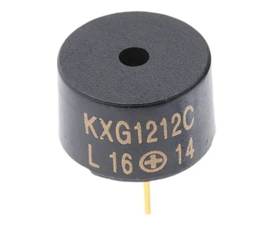 63-7959-14　Kingstate 16V dc Electromagnetic Buzzer, 94dB Continuous　KXG1212CL