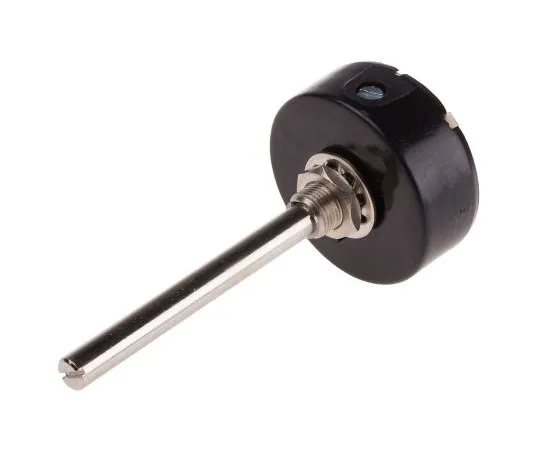63-8038-69　RS Pro Wirewound Wirewound Potentiometer with a 6.35 mm Dia. Shaft, 2kΩ, ±10%, 3W　173-0736