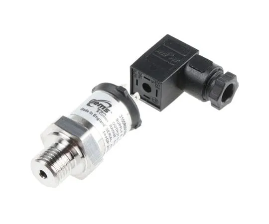 63-7993-95　Gems Sensors Gauge for Fluid, Gas Pressure Sensor, 10bar Max Pressure Reading , 7 → 30 V dc, G1/4, IP65　3100R0010G01B000