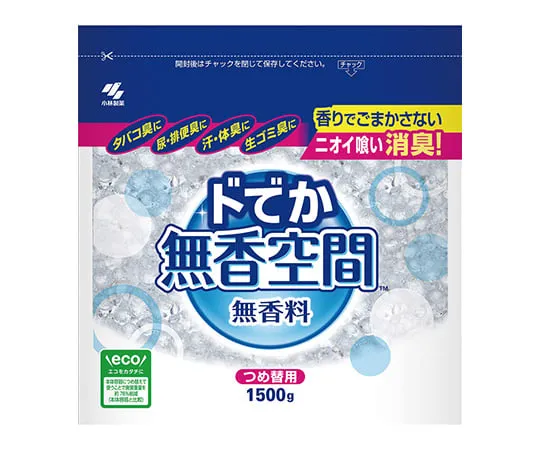 4-1688-11　［Discontinued］Refill for empty space at scent-free 1500 g