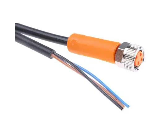 63-7782-86　ifm electronic M8 3-Pin Female Cable for *** with Sensors and Actuators　EVC142