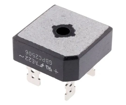 63-8003-53　ON Semiconductor GBPC2506, Bridge Rectifier, 25A 600V, 4-Pin GBPC　GBPC2506