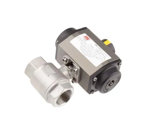 63-7811-55　RS Ball Pneumatic Valve, 1-1/4 in BSP　760-5637