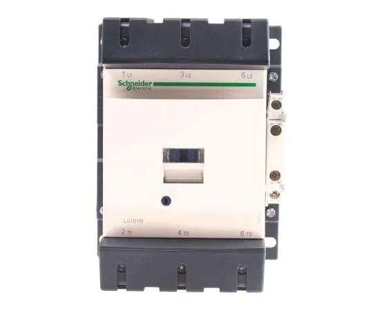 63-7791-21　Schneider Electric 3 Pole Contactor, 115 A, 230 V ac Coil, TeSys D, 3NO　LC1D115U7