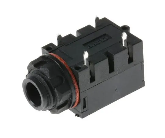 63-8006-53　RS PRO 6.35 mm PCB Mount Mono Jack Socket, 1-Pole Pole, 5A　805-1649