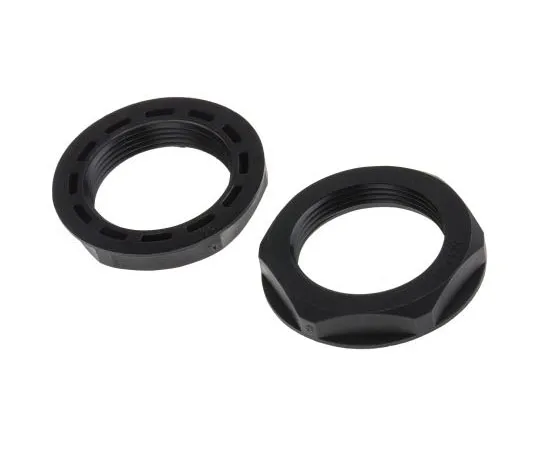 63-8029-33　RS PRO Black Nylon 66 Cable Gland Locknut, M32 Thread, IP68　822-9842