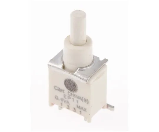 63-7990-75　C & K Single Pole Single Throw (SPST) Momentary Miniature Push Button Switch, IP57, 13 (Dia.)mm, Surface Mount　EP11SD1SAPE