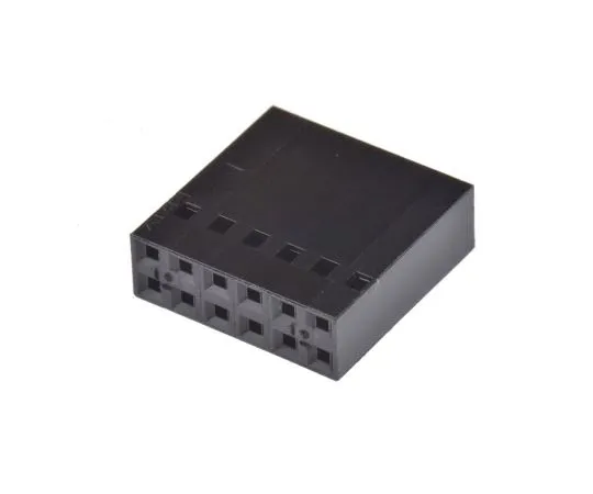 63-7996-33　TE Connectivity AMPMODU Short Point Female Connector Housing, 2.54mm Pitch, 12 Way, 2 Row　104482-5